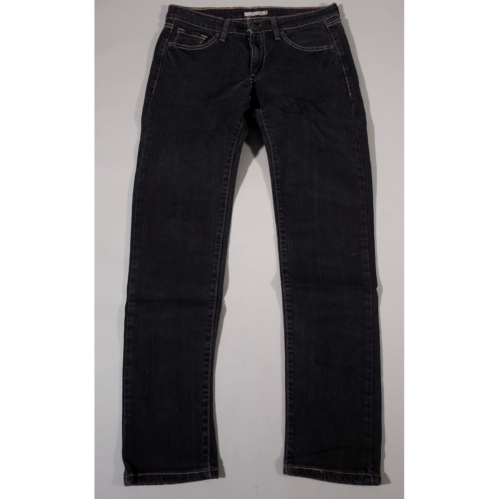 Levi's 524 Skinny Jeans Womens 9L Dark Wash Low Rise Stretch Denim